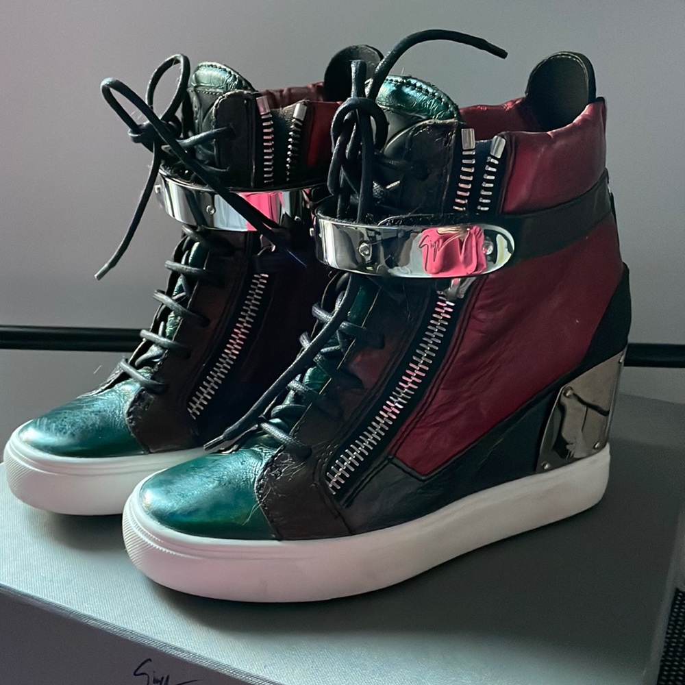 Giuseppe Zanotti Lorenz Wedge Sneaker
